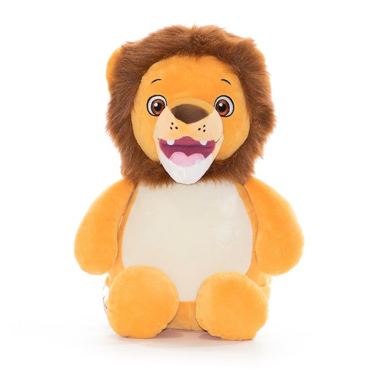 Løve bamse med navn eller egen tekst