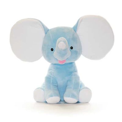 Blå elefant med navn - Elliot