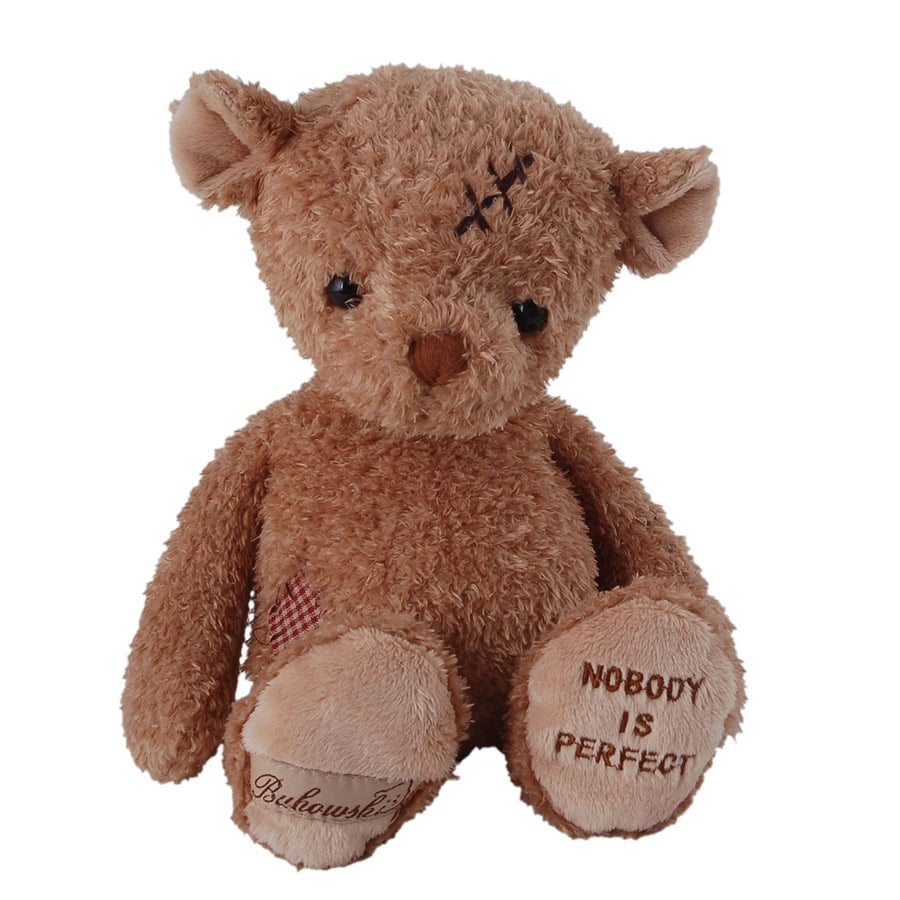 Krya på dig nalle present God bedring bamsegave