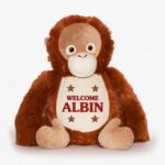 Orangutang tøjdyr med navn