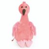 Flamingo med navn blød legetøj pink
