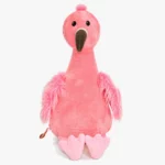 Lyserød flamingo tøjdyr med navn – Puna