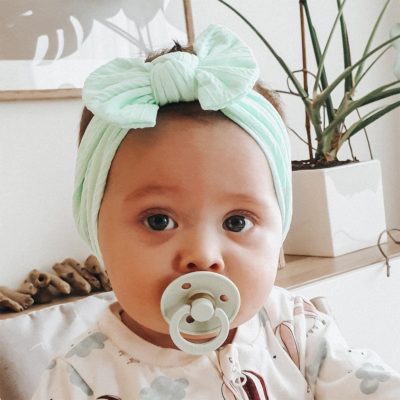 Baby mynte pandebånd i nylon