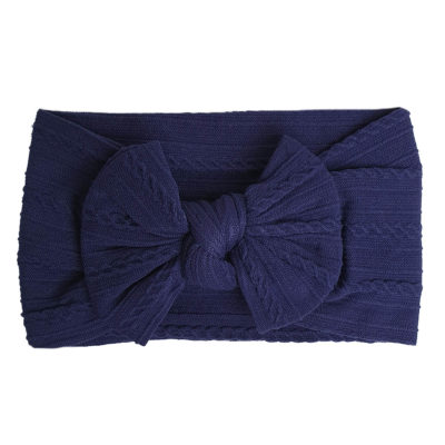 Baby pandebånd marineblå i nylon