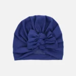 Marineblå turban til baby – Nordic Rainbow