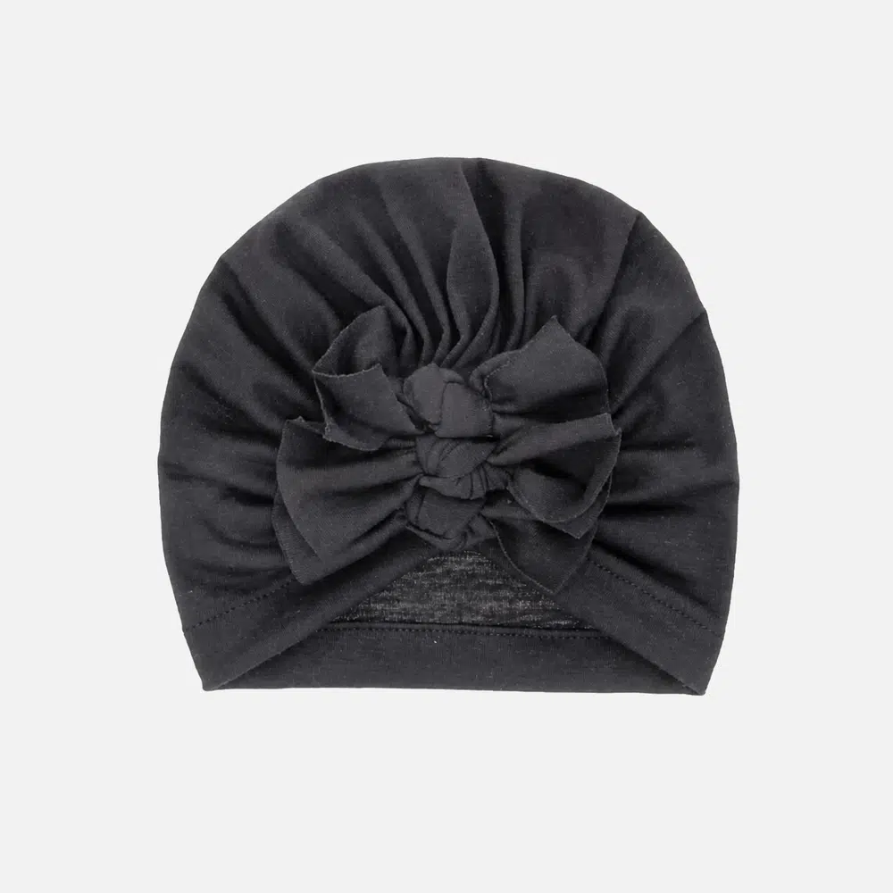 turban bebis svart nordic rainbow Sort turban til baby – Nordic Rainbow