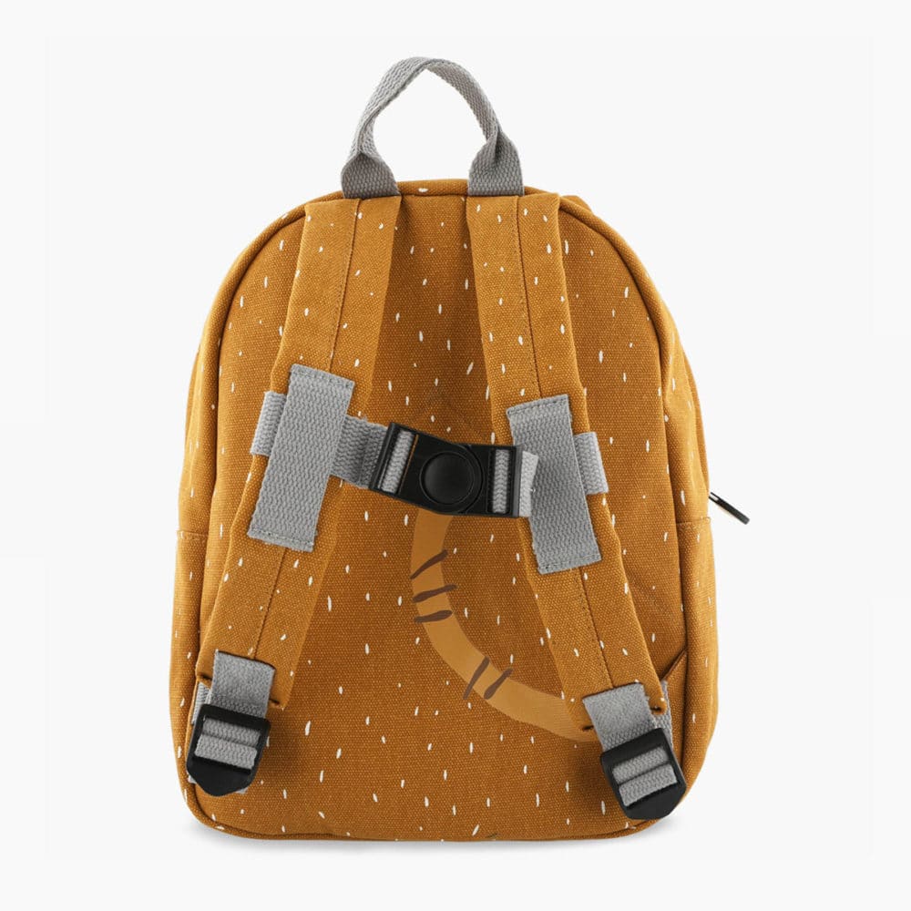 Bagsiden af ​​rygsæk tiger