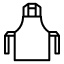 Forklæder ikon